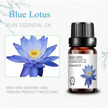 Massagem de óleo de lótus azul de alta qualidade de qualidade cosmética para aroma