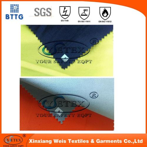 ysetex NFPA70E 100% cotton flame retardant anti-static fabric