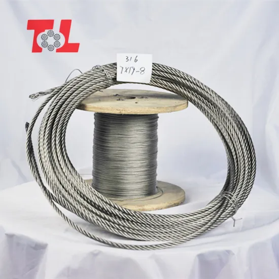 Iwrc Wsc Stainless Steel Wire Rope for Sale