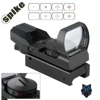 SPIKE Open red dot sight /Red dot scope /red dot 4 type reticle riflescope, pistol