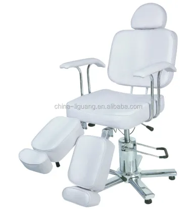 LiGuang Brand Beauty Salon Equipment - Hydraulic Tattoo Bed / Beauty Bed