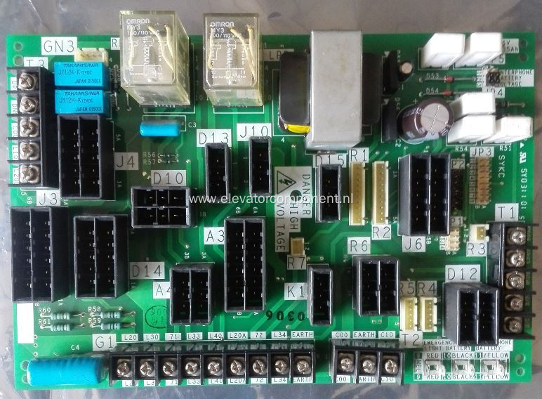 Door Interface Board DOR-545A Mitsubishi GPS-III Elevators