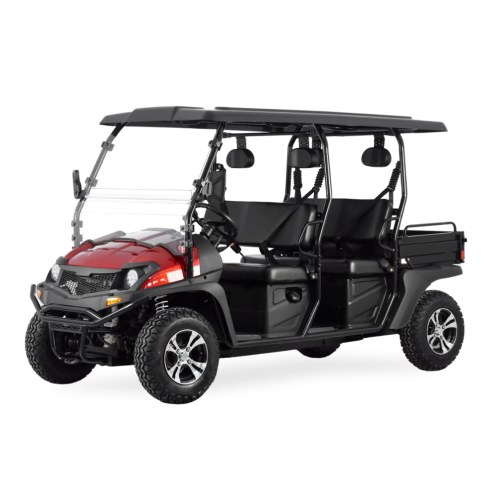 4 Seat 4x4 EFI UTV with EPA BLACK