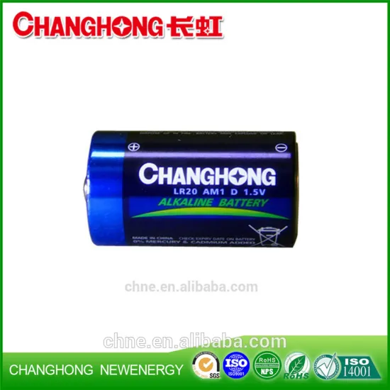 CE ROSH Factory Wholesale Industrial LR20 D Alkaline Battery dry battery
