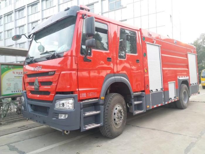 Howo 5ton Fire Truck 2