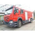 Howo 5ton water tank fire truck