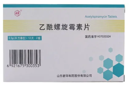 Pharyngitis tonsillitis Acetylspiramycin Tablets Anti infect