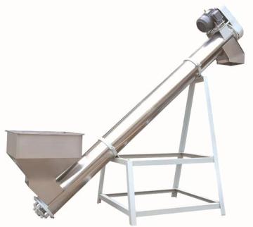 Powder Particle Conveyor Feeding Stainless Steel Screw Conveyor