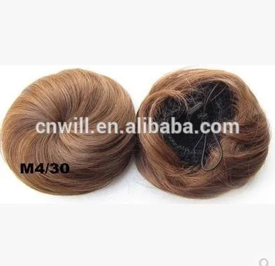 New style hair bun Hair Chignon Ponytail Drawstring Hairpieces all colors available