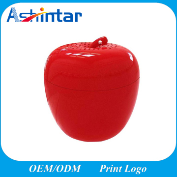 Mini Wireless Speaker 2 in 1 Christmas Apple Fruit Shape Bluetooth 4.0 Speaker