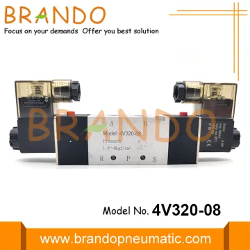 4V320-08 Airtac Type Pneumatic Solenoid Valve 5/2 Way