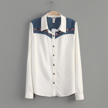 Top quality tc woven plain shirting fabric