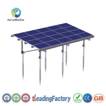 Jchx-CE Utility-Scale Galvanized Carbon Steel Solar Panel Ground Screw Mounting Bracket