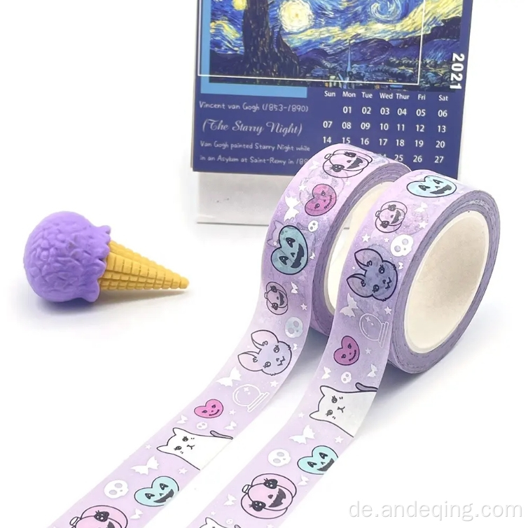 Custom Craft Fashion Decorative Foil Washi Tape