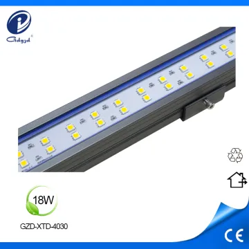 DMX512 exterior light fixtures 18W linear led lighting