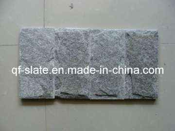 Manufacturer Grey Quartz/Quartzite Mushroom Stone Tiles for Cladding