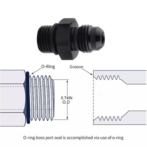 Autoteile Flare Fuel Cell Bulkhead Fitting