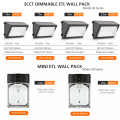 ETL CE LED WALL PACK LIGHTING للبناء