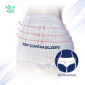 Pantalones menstruales desechables femeninos suaves de Niceday