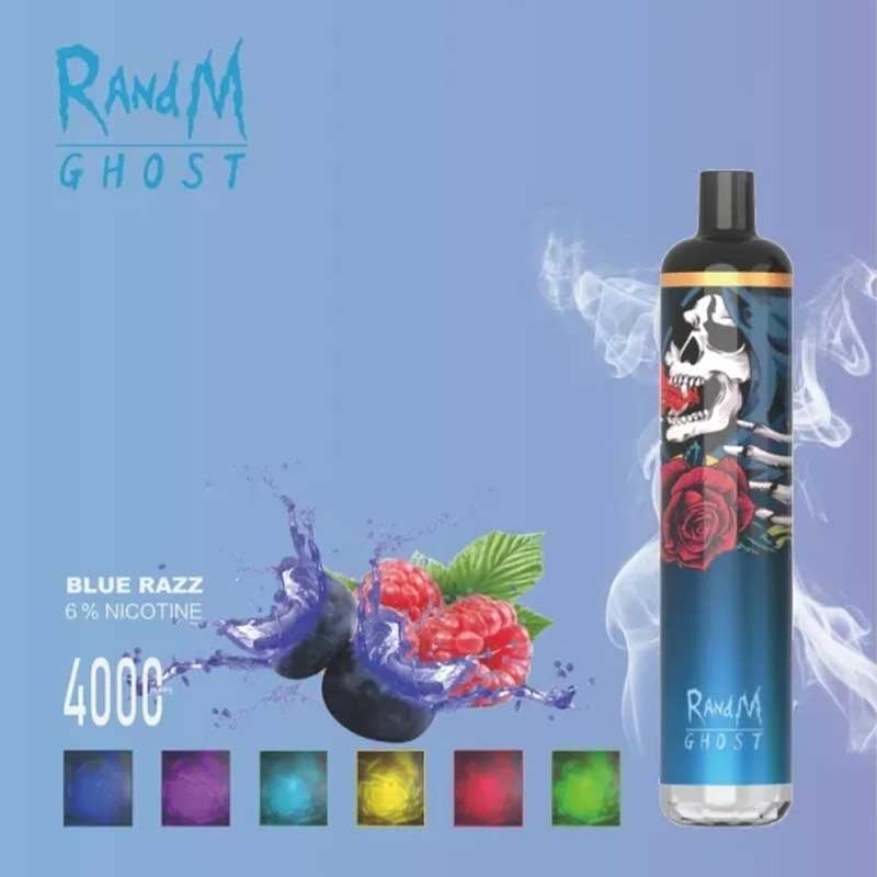 Randm Ghost 4000puffs القابلة لإعادة الشحن