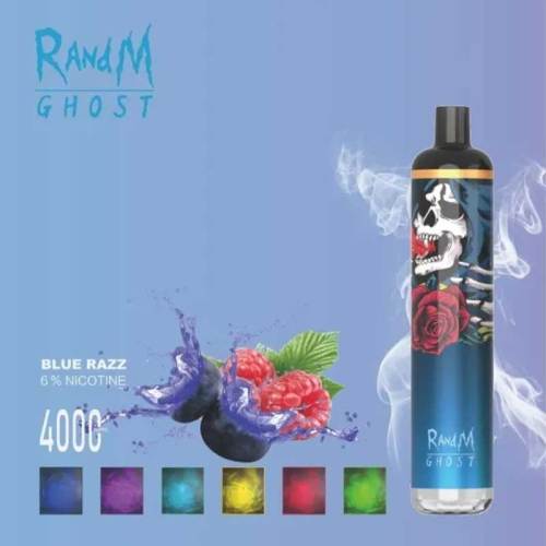 RANDM GHOST LED LIGHT 4000 PUFFS DISPOSABLE VAPE