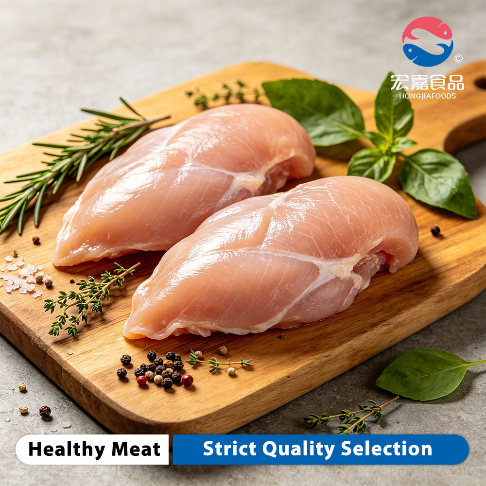 뼈없는 껍질없는 무항생제 통닭가슴살