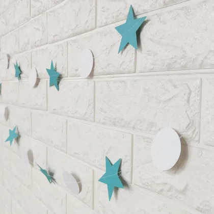 Five-Pointed Star Banner Pull Flag Party Decoration