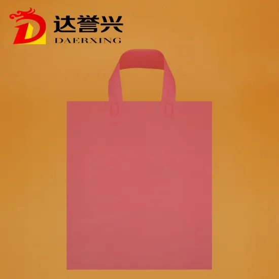 New Designed Professional Plastic Handle Bag