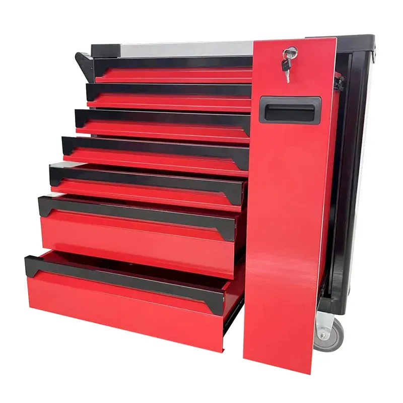 High Quality Wheeled 8 Drawers Rolling Tool Chest