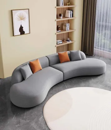 Crescent Shaped Sofa Bed