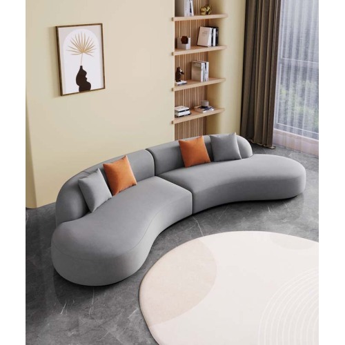 Диван-кровать в форме полумесяца