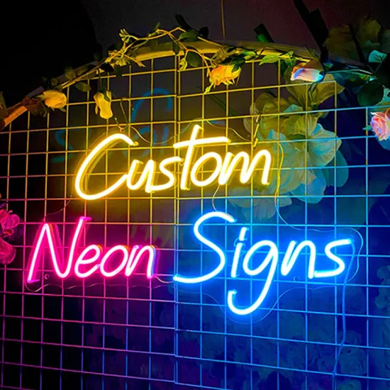 Custom Romantic Flex LED Neon Light Sign for Wedding and Event Decor