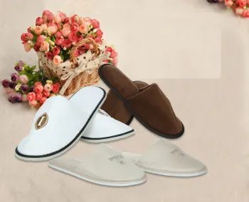 EVA OEM White Black Brown Color Hotel Disposable Slipper