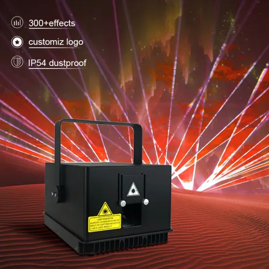 5W RGB Full Color DJ Mini Animation Effect Laser Lights for Christmas, Parties, Nights, Clubs, and Stages