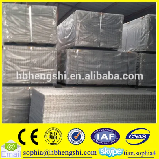 1.2x2.4m galvanized welded wire mesh fence panels