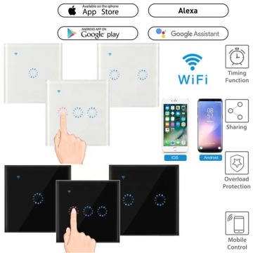 Scheda di controllo Smart WiFe Zigbee Wall Touch Switch