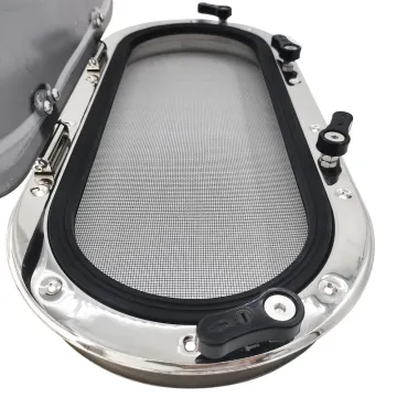 ABS Tempered Glass Boat Yacht Porthole with Net