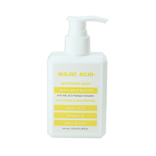 Loção corporal com creme de creme de ácido kojic