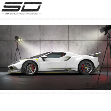 สไตล์ใหม่ Batfury Aero Dry Carbon Fiber Bodykit สำหรับ Ferrari 296 GTB