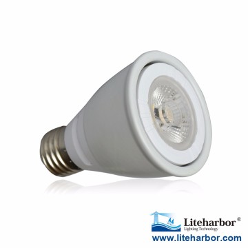 2017 RoHS CE UL Warm White Aluminum + PC E26 E27 Base Bulb Light Dimmable Par20 COB LED Light Bulb Light