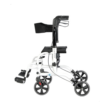 Aluminiowy kompaktowy składany ultralight Rollator w stylu euro