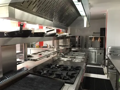 Ethiopia Eros Addis Restaurant and Lounge Kitchen Project with Kitchen Equipment & Bar Equipment