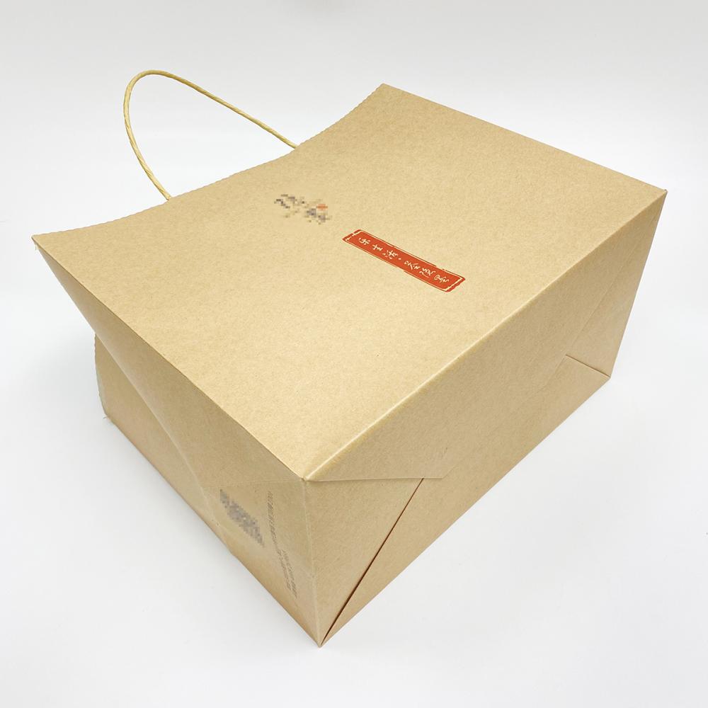 Kraft paper tea portable paper bag