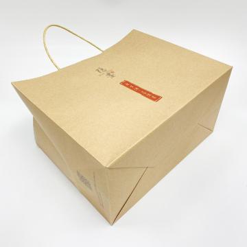 Kraft paper tea portable paper bag