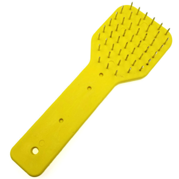 Customizable Logo Wholesale Mini Plastic Fish Skin Brush Scaler with Nails for Fishing in Rivers, Lakes, and Streams