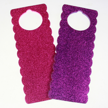 Door hang EVA shape with glitter