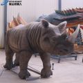 Rhinoceros Ukuran Kehidupan Animatronik