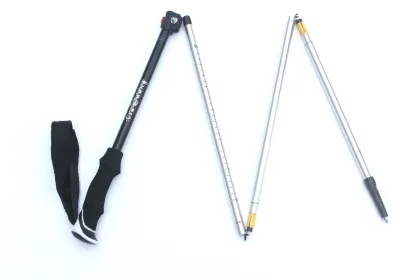 Folding walking stick