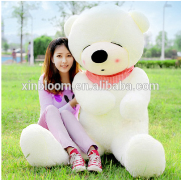 hot-selling new style big size 1.8 m white light and dark brown valentine gift plush toy teddy sleepy huggy bear