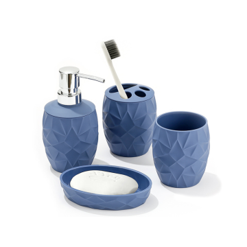 High Quality Modern Plastic Bathroom Set - Durable & Pretty Bath Accessories